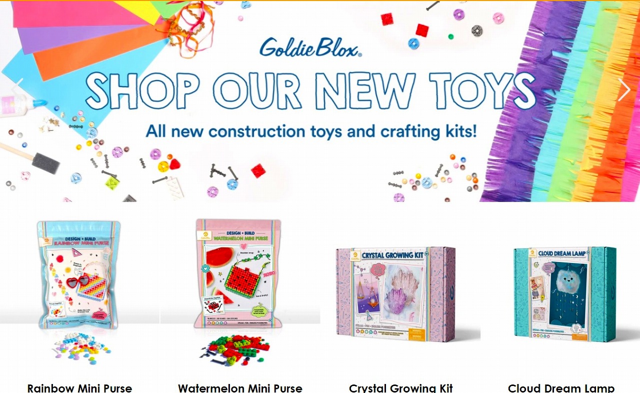 1、Goldiebloxの成功例:購入前にストーリーを伝える