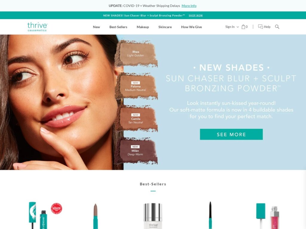 thrivecausemetics