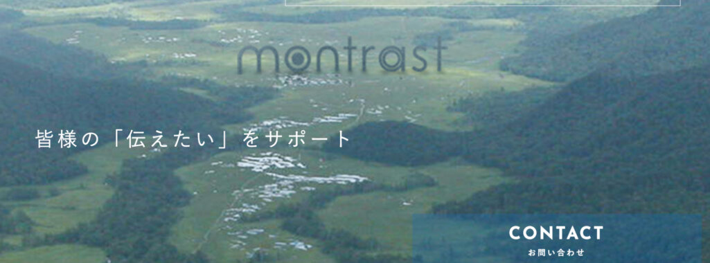 インパクトのあるLPを提供|montrast