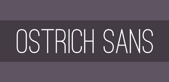 Ostrich Sans