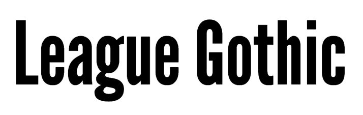 League Gothic