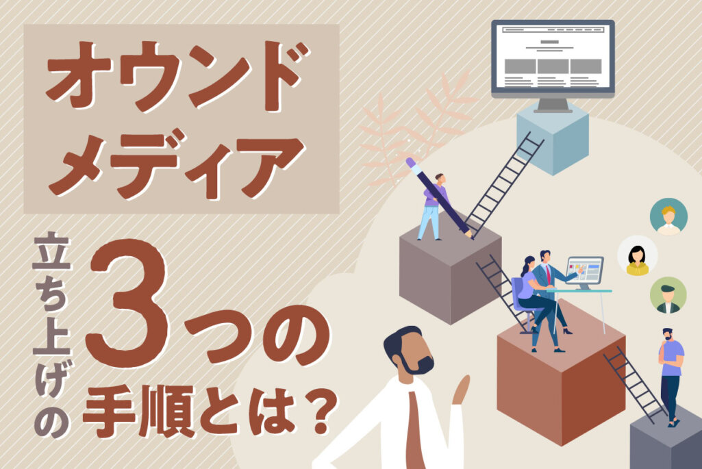 オウンドメディアの立ち上げに必要な3つの手順とは？成果につながる運用ポイントも解説