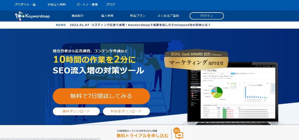 キーワードマップ