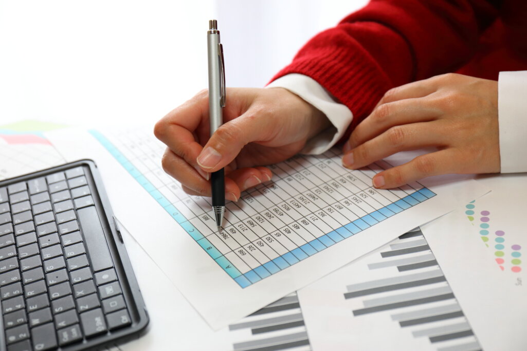 エクセルを使用したデシル分析の手順